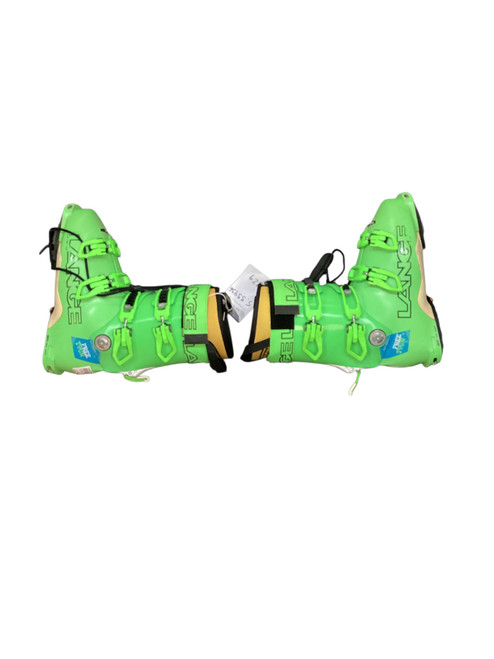 Vist Large View of Product Image Which is Used Lange XT130LV FREE TOUR Mens DH Ski Boot Green 275 MP - M09.5 - W10.5