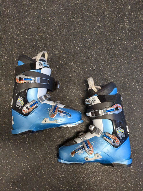 Vist Large View of Product Image Which is Used Nordica ACE OF SPADES Mens DH Ski Boot Royal Blue 255 MP - M07.5 - W08.5