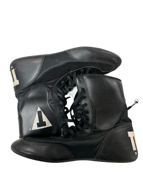 Vist Large View of Product Image Which is Used Title Boxing Boxing Shoes Black Youth 06.0