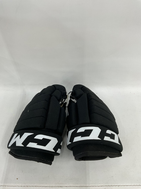 Vist Large View of Product Image Which is Used CCM LTP Junior Gloves Black 11"