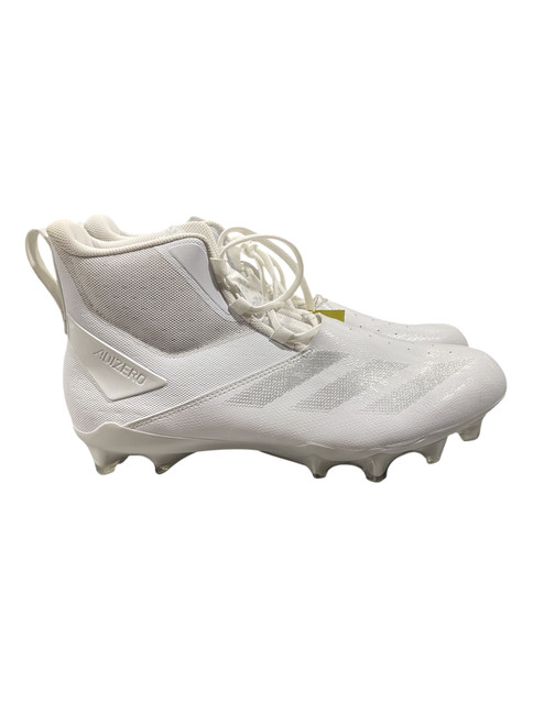 Vist Large View of Product Image Which is Used Adidas Adult FB Cleats White Senior 13