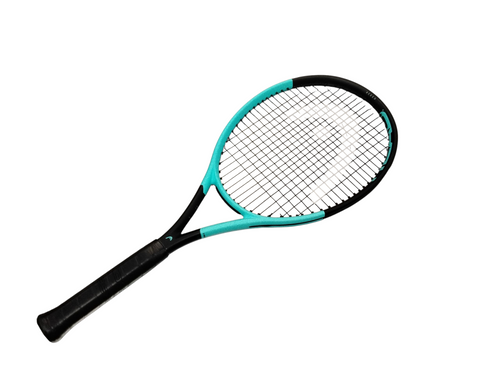 Vist Large View of Product Image Which is Used Head Racquet BOOM XCEED Adult Tennis Racquet Teal 4 1/4"