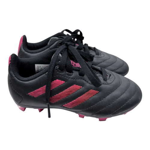 Vist Large View of Product Image Which is Used Adidas Soccer Cleats Black Youth 10.0