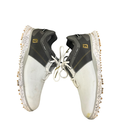 Vist Large View of Product Image Which is Used Foot Joy Mens Golf Shoes White Senior 7