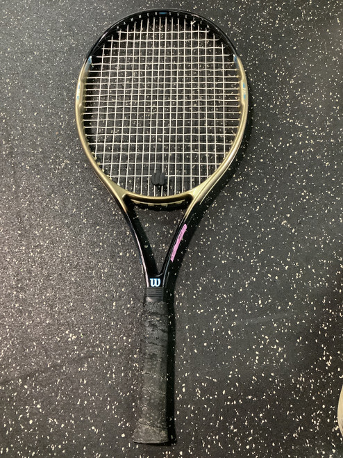 Vist Large View of Product Image Which is Used Wilson HAMMER Adult Tennis Racquet Brown Unknown