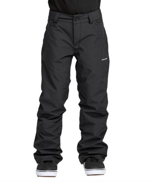 Vist Large View of Product Image Which is New VOLCOM FREAKIN SNOW CHINO YOUTH PANT BLACK XXL