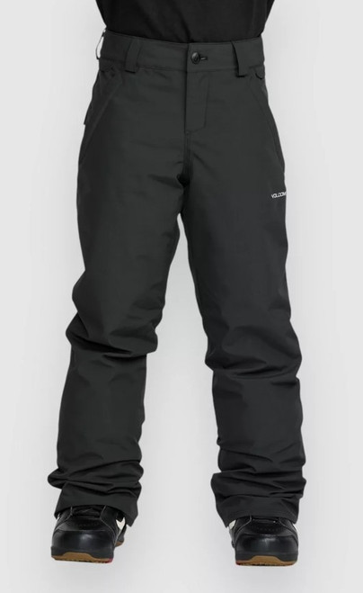 Vist Large View of Product Image Which is New VOLCOM GIRLS FROSTIQUE INSULATED PANT BLACK LG