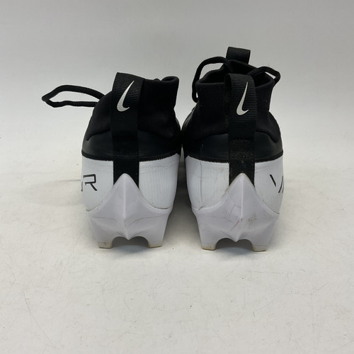 Vist Large View of Product Image Which is Used Nike VAPOR EDGE PRO 360 Adult FB Cleats Black And White Senior 9