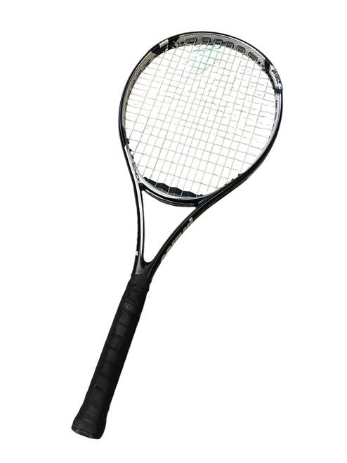 Used Prince 100 Adult Tennis Racquet Green 4 3/8" 11706-S000365407 Vist Large View of Product Image Which is Used Prince 100 Adult Tennis Racquet Green 4 3/8"