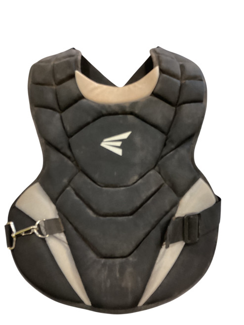 Vist Large View of Product Image Which is Used Easton BLACK AND GREY CHEST PROTECTOR Catchers Chest Protector Black Junior
