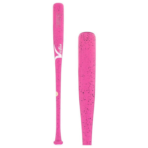 Vist Large View of Product Image Which is New Victus Tatis Jr Youth Pro Reserve VYRWBTATJR-PK/BK 30" Wood Baseball Bat Pink/Black Spec 