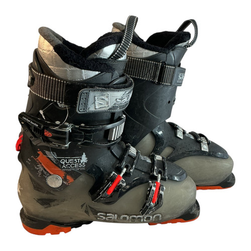 Vist Large View of Product Image Which is Used Salomon QUEST ACCESS Mens DH Ski Boot Grey 270 MP - M09 - W10