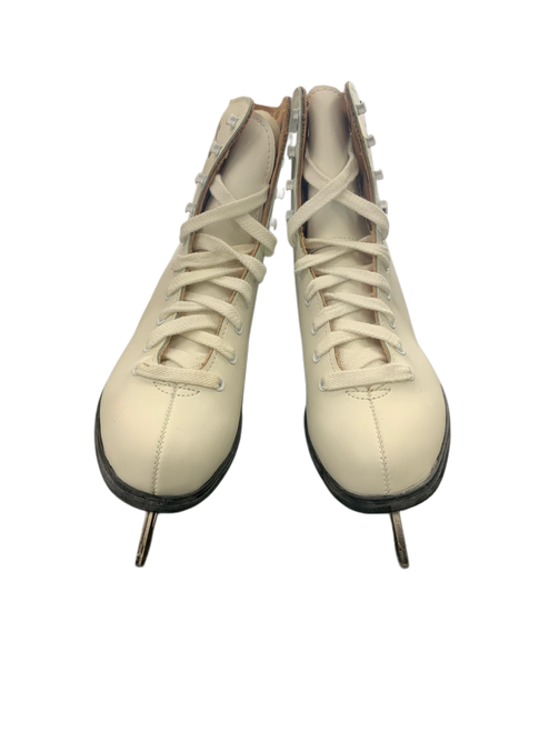Vist Large View of Product Image Which is Used Lake Placid 685 WomensFigure Skate White Senior 9