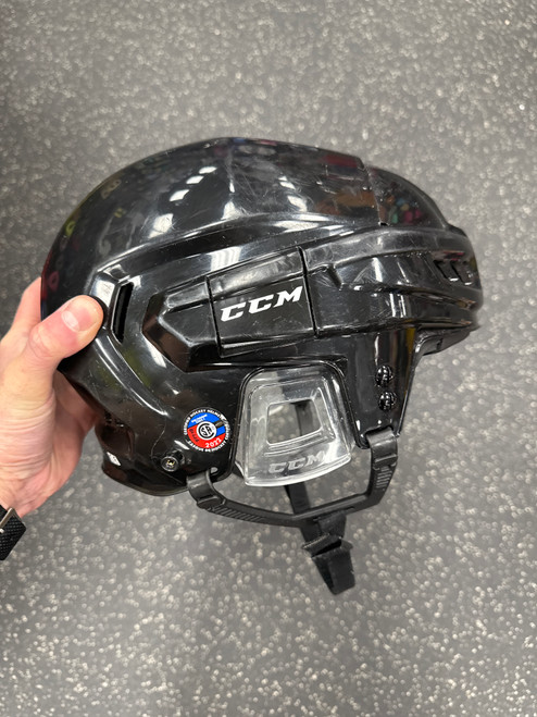 Vist Large View of Product Image Which is Used CCM FL500 Hockey Helmet Only Black LG