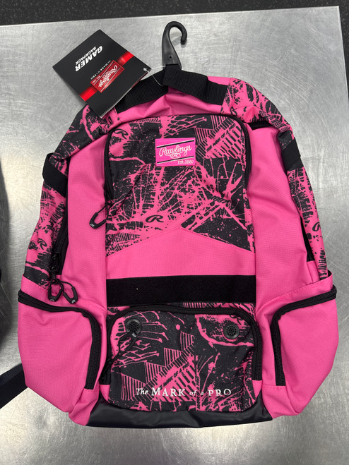 Vist Large View of Product Image Which is New RAWLINGS GAMER BACKPACK-PINK