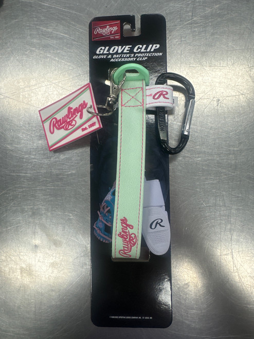 Vist Large View of Product Image Which is New RAWLINGS GLOVE CLIP-MINT
