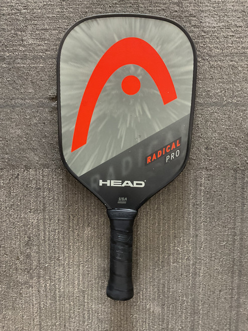 Vist Large View of Product Image Which is Used Head Racquet RADICAL PRO Pickleball Racquet Red