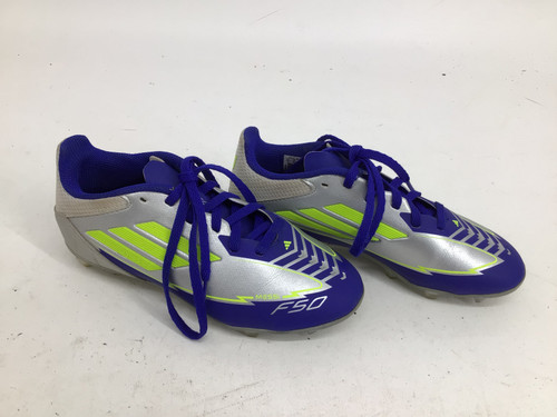 Vist Large View of Product Image Which is Used Adidas F50 JR 2 SOCCER CLEATS Soccer Cleats Navy Blue Junior 02