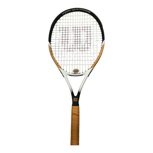 Vist Large View of Product Image Which is Used Wilson US OPEN Adult Tennis Racquet None 4 3/8"