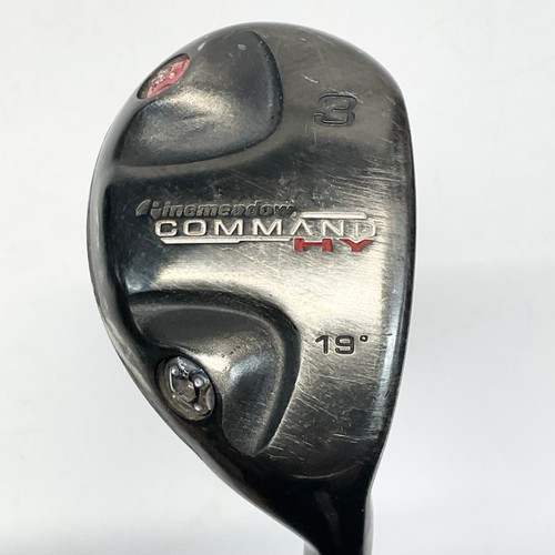 Vist Large View of Product Image Which is Used Pinemeadow COMMAND 19 DEGREE Mens Hybrid Club RH 3 Hybrid