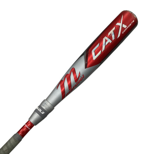 Vist Large View of Product Image Which is Used Marucci CAT X COMPOSITE BB/SB USSSA 2 3/4 Bat 29"