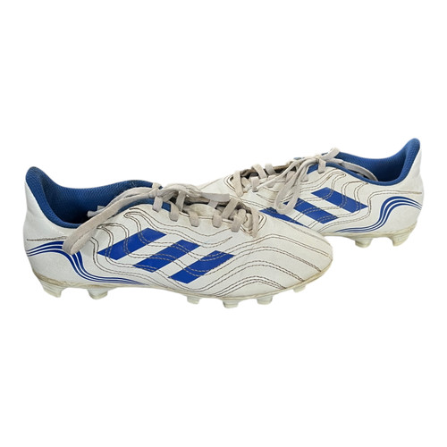 Vist Large View of Product Image Which is Used Adidas Soccer Cleats White Junior 04.5