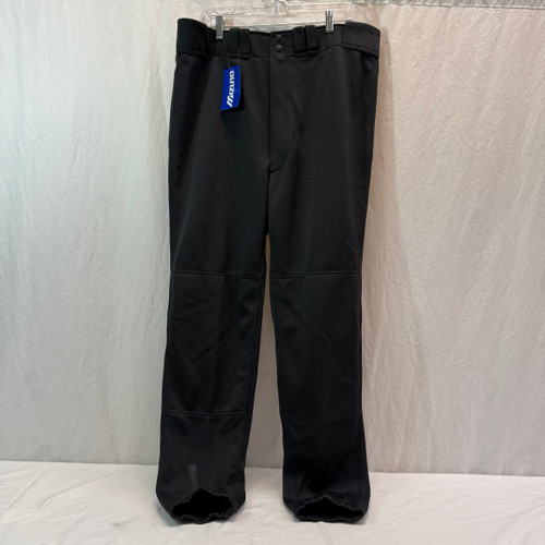 Vist Large View of Product Image Which is New Mizuno ADULT BASEBALL PANTS BB/SB Pant Mens Black 2X