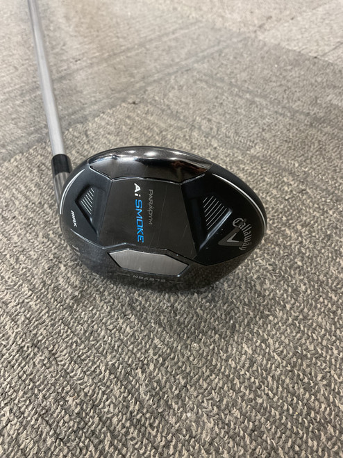 Used Callaway PARADYM AI SMOKE MAX Mens Fairway Wood RH 11 Wood 11614-S000223479 Vist Large View of Product Image Which is Used Callaway PARADYM AI SMOKE MAX Mens Fairway Wood RH 11 Wood
