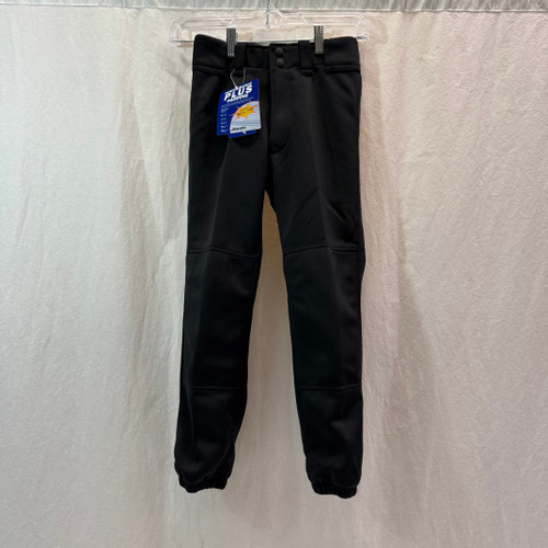 Vist Large View of Product Image Which is New Mizuno YOUTH BASEBALL PANTS BB/SB Pant Boys Black MD