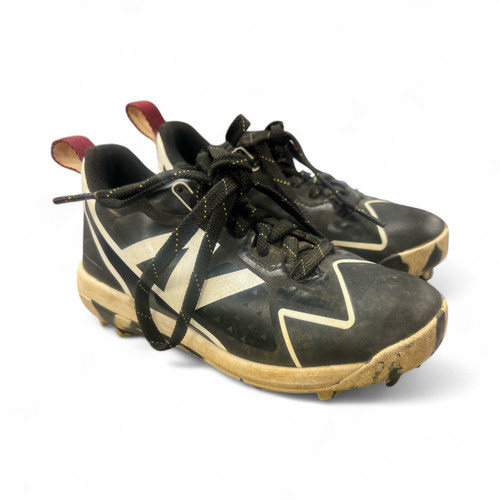 Vist Large View of Product Image Which is Used New Balance CLEATS BB/SB Cleats Black Junior 02