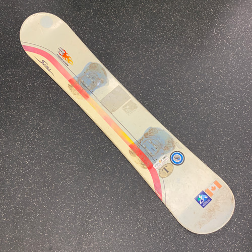 Vist Large View of Product Image Which is Used Sims Womens Snowboard Only White 155 cm