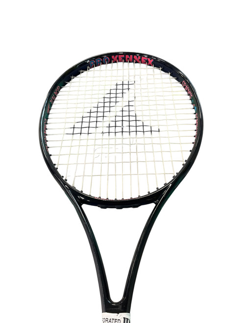 Vist Large View of Product Image Which is Used Pro Kennex DOMINATOR 110 Adult Tennis Racquet Black 4 1/2"
