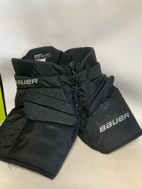 Vist Large View of Product Image Which is Used Bauer GSX Senior Goalie Pant Black SM