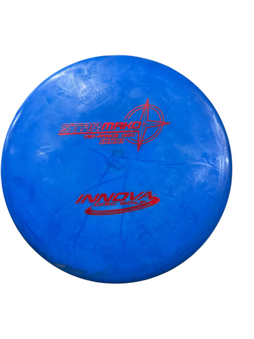 Vist Large View of Product Image Which is Used Innova STAR MAKO Disc Golf Mid Range Royal Blue