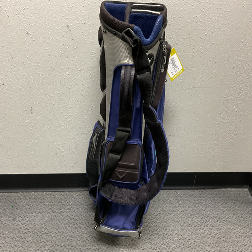 Vist Large View of Product Image Which is Used Callaway MINI LOOPER Mens Stand Bag Black And Navy Blue