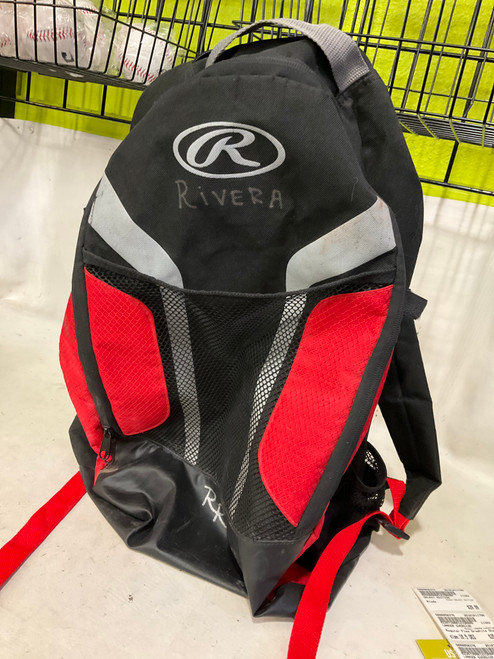 Vist Large View of Product Image Which is Used Rawlings BACKPACK BB/SB Player Backpack Black