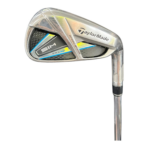 Vist Large View of Product Image Which is Used Taylormade SIM Mens Individual Iron RH 6 Iron