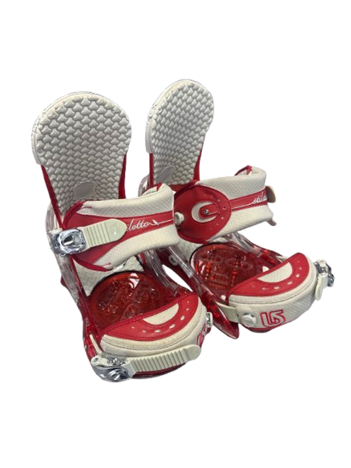 Vist Large View of Product Image Which is Used Burton STILETTO Womens Binding Only Red LG