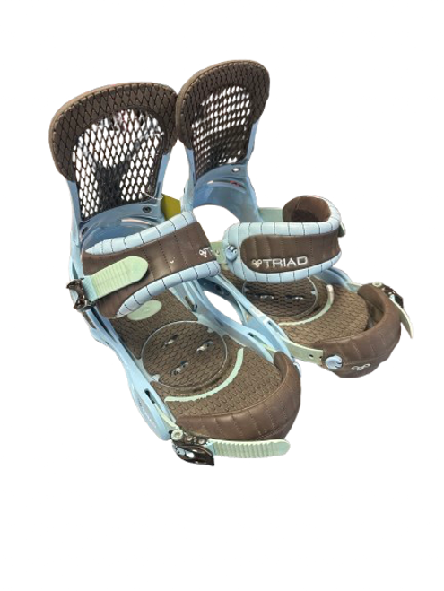 Vist Large View of Product Image Which is Used Burton TRIAD Mens Binding Only Sky Blue LG