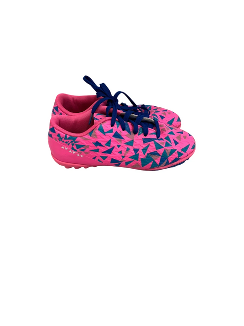 Vist Large View of Product Image Which is Used Junior 4 Soccer Turf Shoes Soccer Turf Pink
