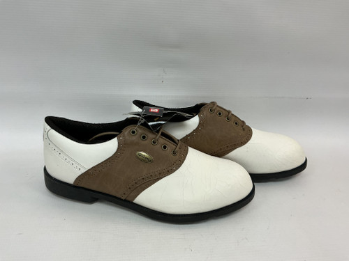 Vist Large View of Product Image Which is Used Wilson Mens Golf Shoes White Senior 8.5