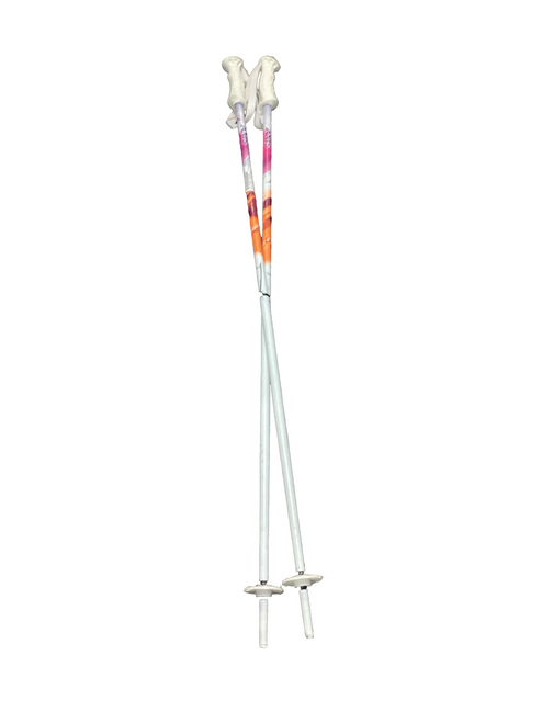 Vist Large View of Product Image Which is Used AXIS LUNA Girls DH Ski Pole White 105 cm / 42 in