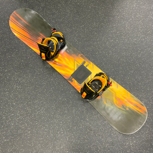 Vist Large View of Product Image Which is Used Morrow Mens Board/Bindings Gold 154 cm