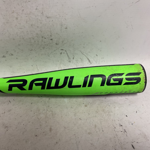 Vist Large View of Product Image Which is Used Rawlings Threat Composite US9T12 Baseball USA 2 5/8 Bat Neon Green 27"
