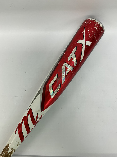 Vist Large View of Product Image Which is Used Marucci CAT X BB/SB USSSA 2 3/4 Bat 30"