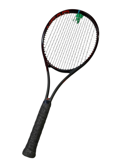 Vist Large View of Product Image Which is Used Head PRO 200 Adult Tennis Racquet Red 4 5/8"