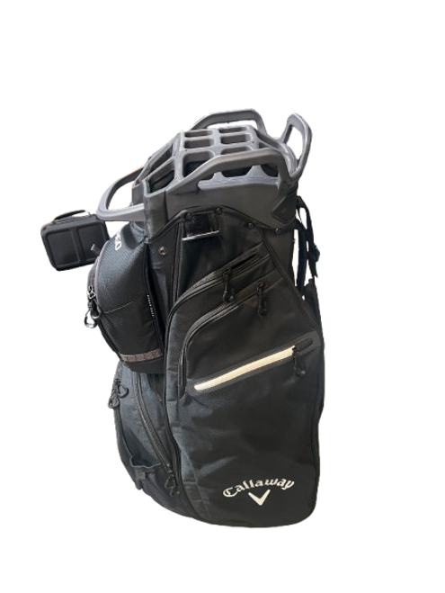 Vist Large View of Product Image Which is Used Callaway CALLAWAY CARGO CART BAG 14 PORT Mens Cart Bag Black