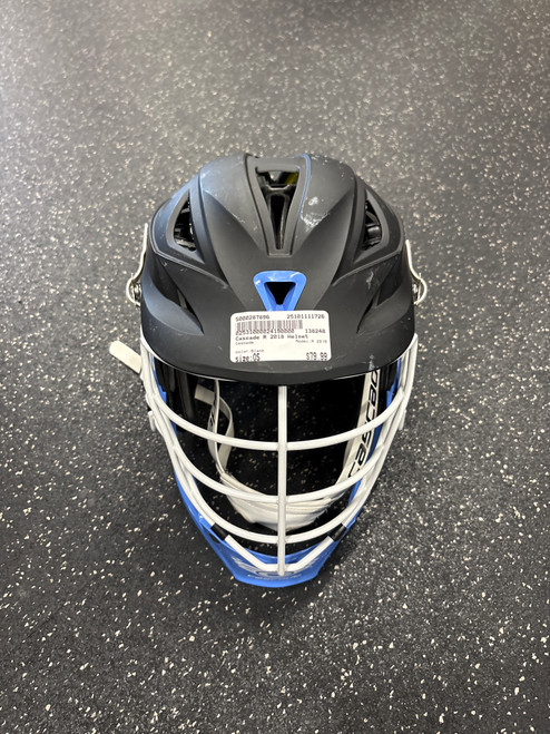Used Cascade R 2018 Lacrosse Helmet Black One Size 11726-S000287896 Vist Large View of Product Image Which is Used Cascade R 2018 Lacrosse Helmet Black One Size