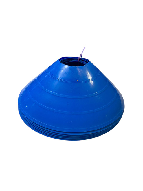Vist Large View of Product Image Which is Used USA LARGE BLUE CONES Soccer Training Aids