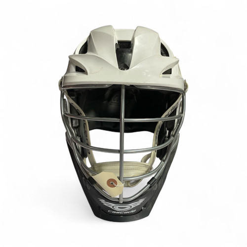 Vist Large View of Product Image Which is Used Cascade S Lacrosse Helmet White One Size